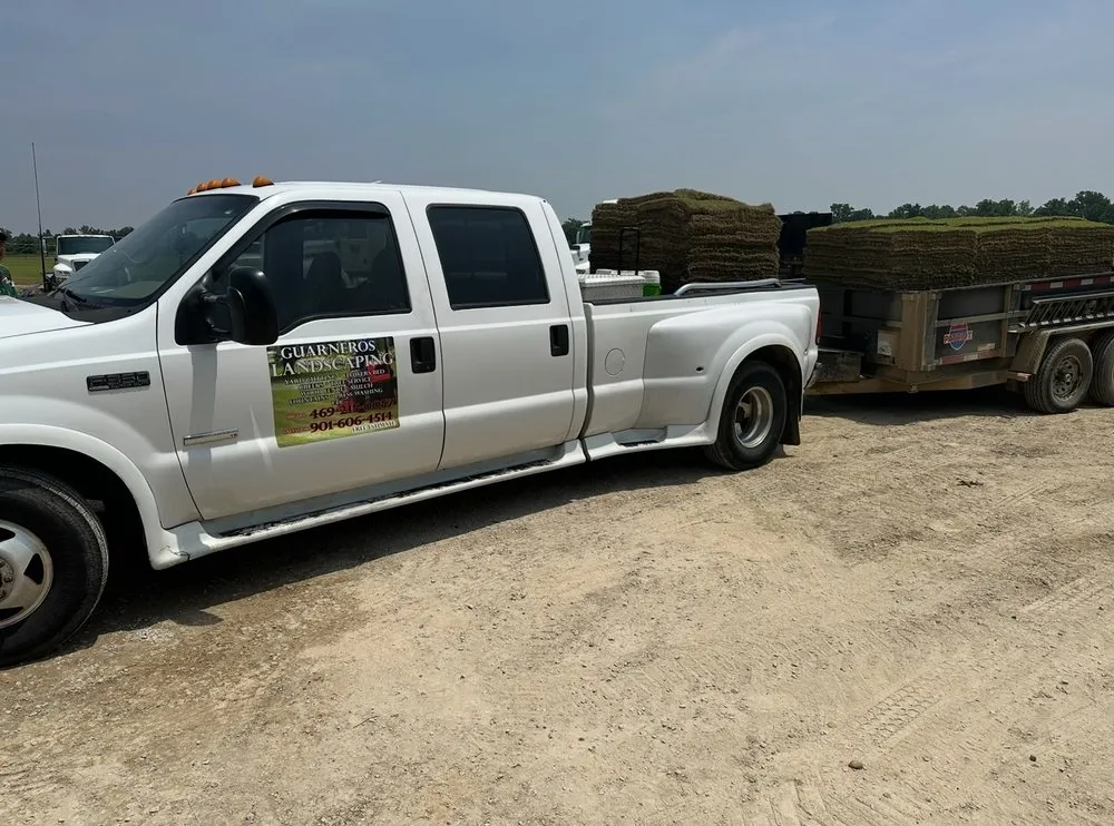 Professional lawn mowing service with custom design in Memphis, TN by Guarneros Landscape