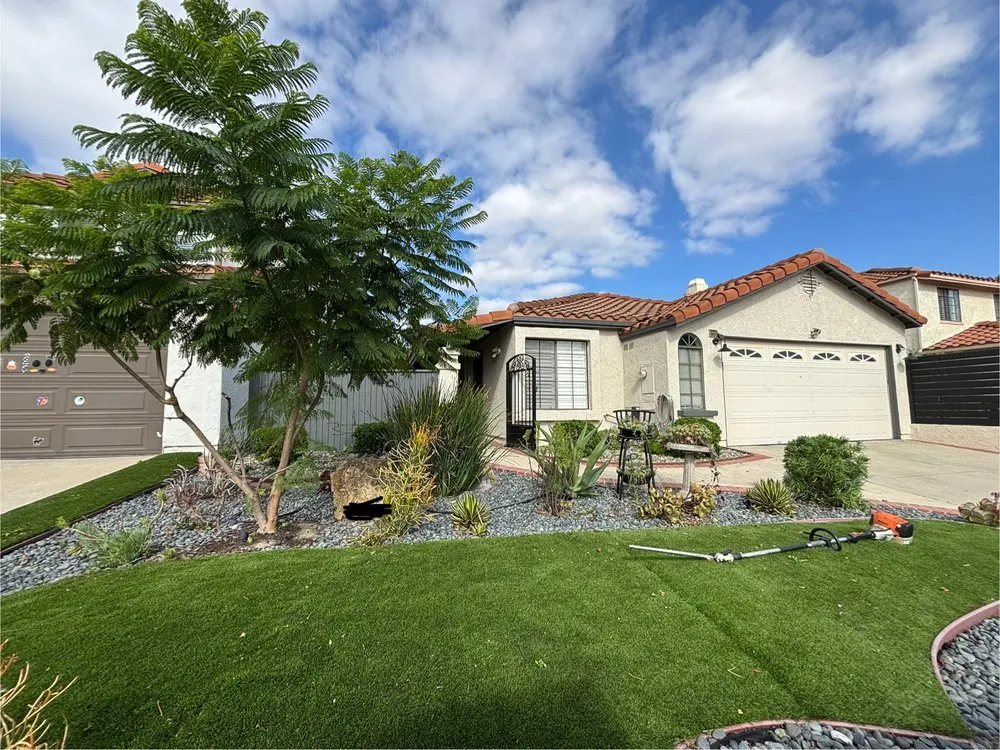 Professional yard maintenance for outdoor upgrades in Simi Valley, CA by Gueros Lawn Care Service