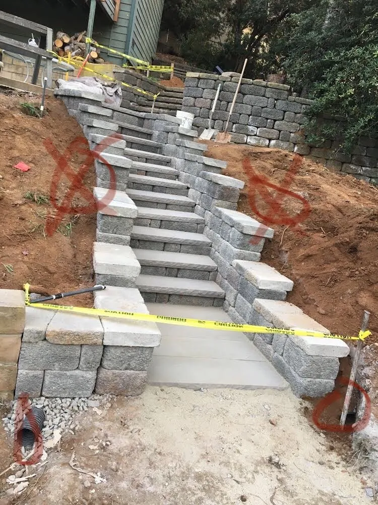 Custom garden landscaping for year-round maintenance in San Diego, CA by Guerra Concrete & Masonry