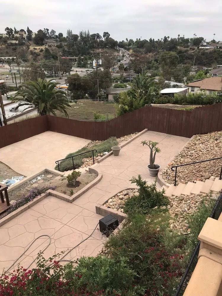 Expert garden landscaping for homes in San Diego, CA by Guerra Concrete & Masonry