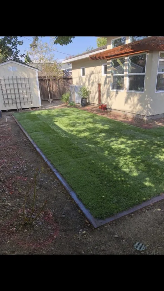 Top-rated outdoor landscaping in Modesto, CA by Guerras landscaping company