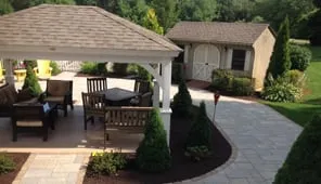 Affordable landscape installation for outdoor upgrades in Guilford, CT by Guerrera Landscaping