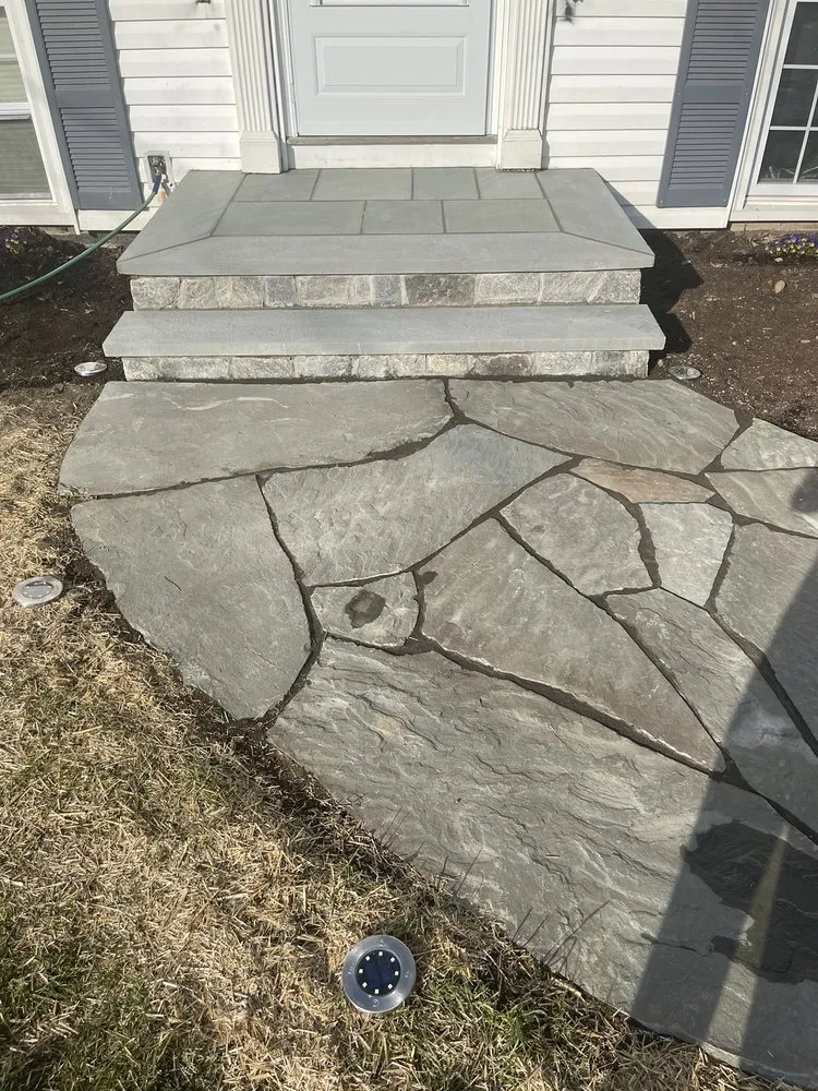Custom outdoor landscaping for outdoor upgrades across Guilford, CT - Guerrera Landscaping