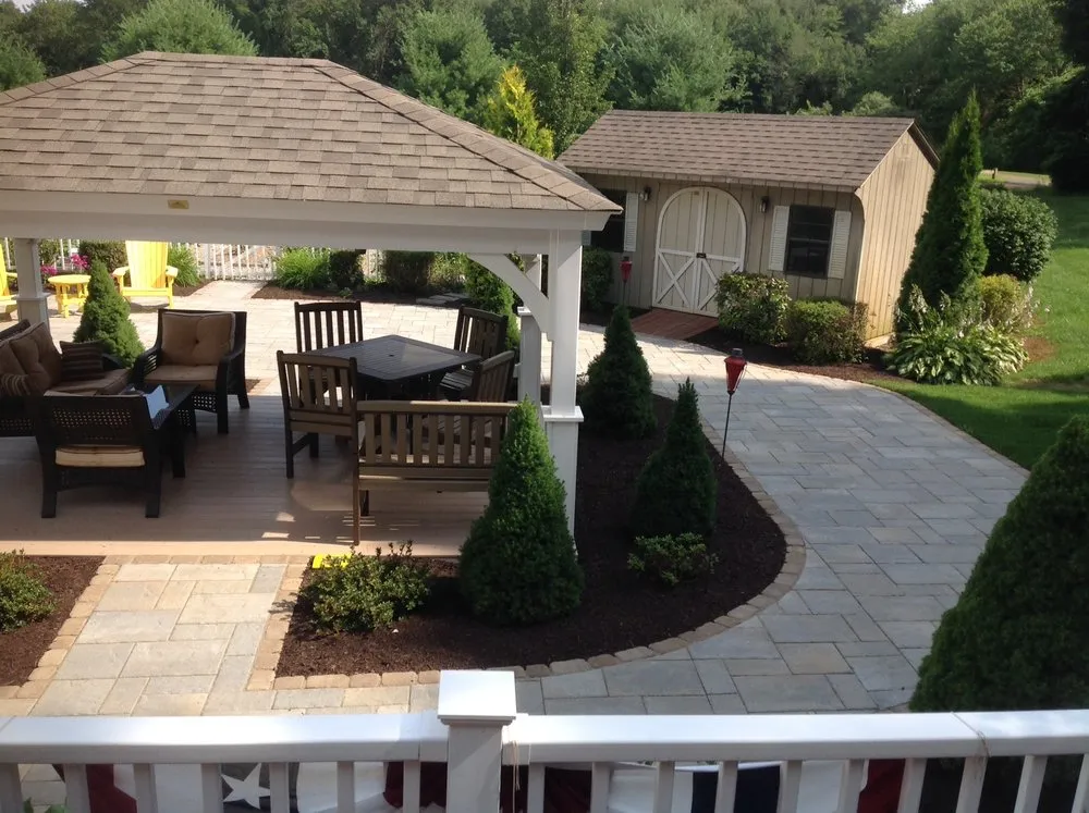 Reliable landscaping services for homes in Guilford, CT by Guerrera Landscaping
