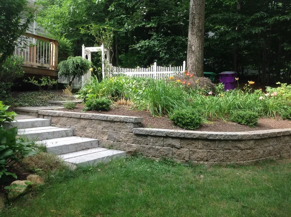 Professional landscape installation for outdoor upgrades in Guilford, CT by Guerrera Landscaping