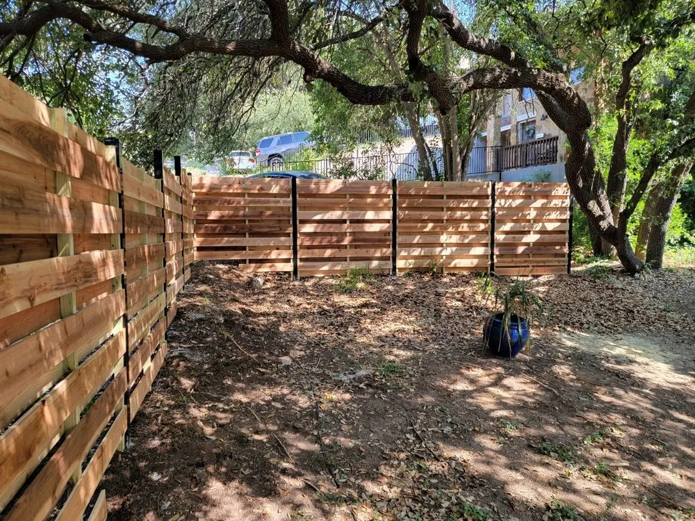 Custom yard maintenance in Austin, TX by Guerrero Fence Builder's
