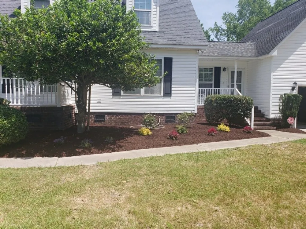 Professional outdoor landscaping for beautiful yards in Goldsboro, NC by Guerrero Landscaping