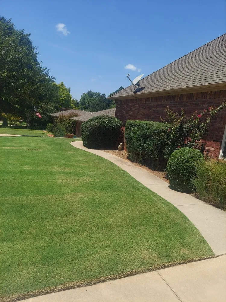 Local lawn mowing service for homes in Oklahoma City, OK by Guerrero Lawn Care