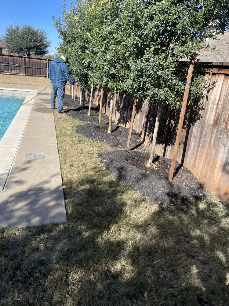 Professional lawn mowing service with custom design across Dallas, TX - Guerrero’s Landscaping