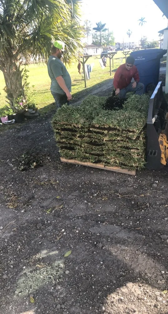 Top-rated outdoor landscaping experts serving Belle Glade, FL - Guerry Sod and Land Service