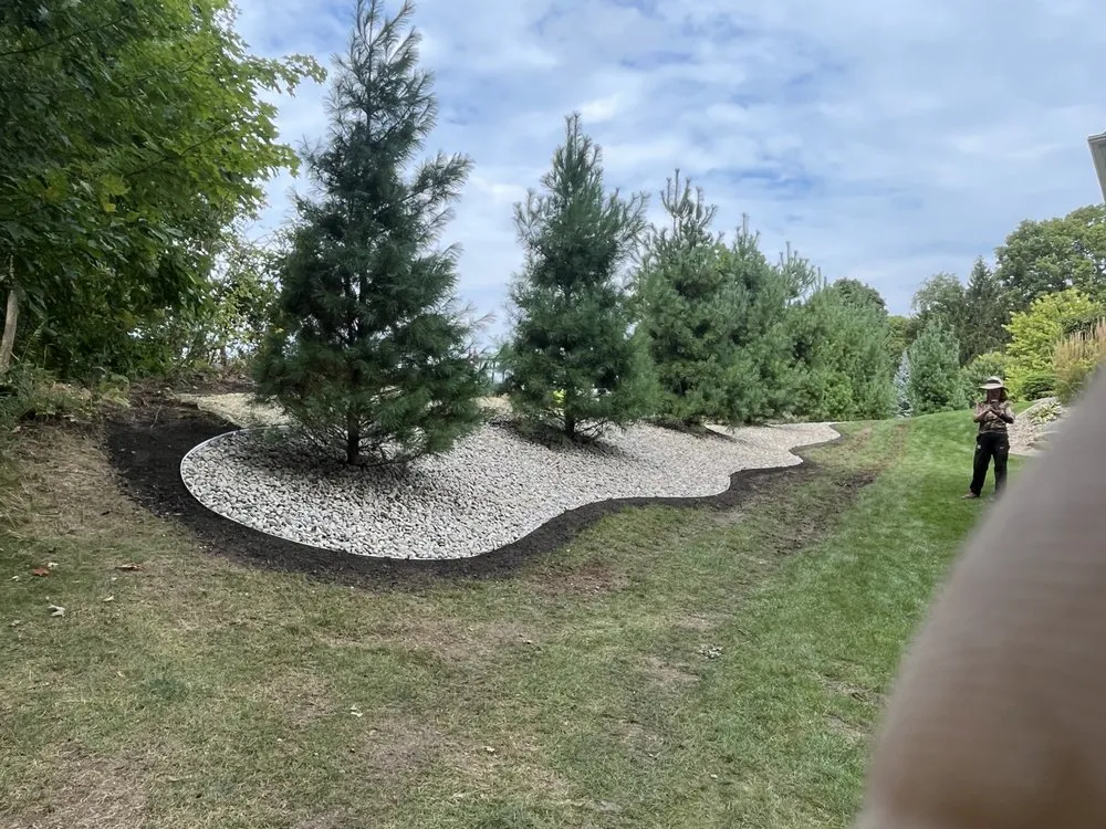 Custom outdoor landscaping near you in Newaygo, MI by Guevara Landart Landscape