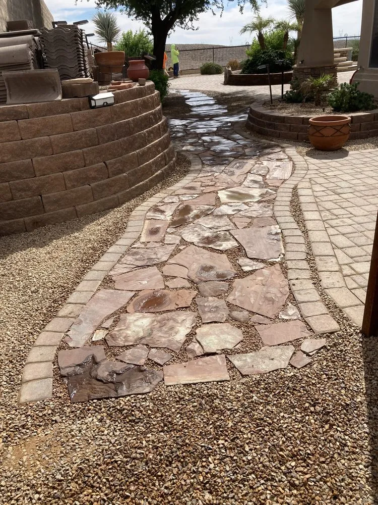 Custom yard cleanup service for beautiful yards across Bullhead City, AZ - Guiberras Landscaping & Janitorial