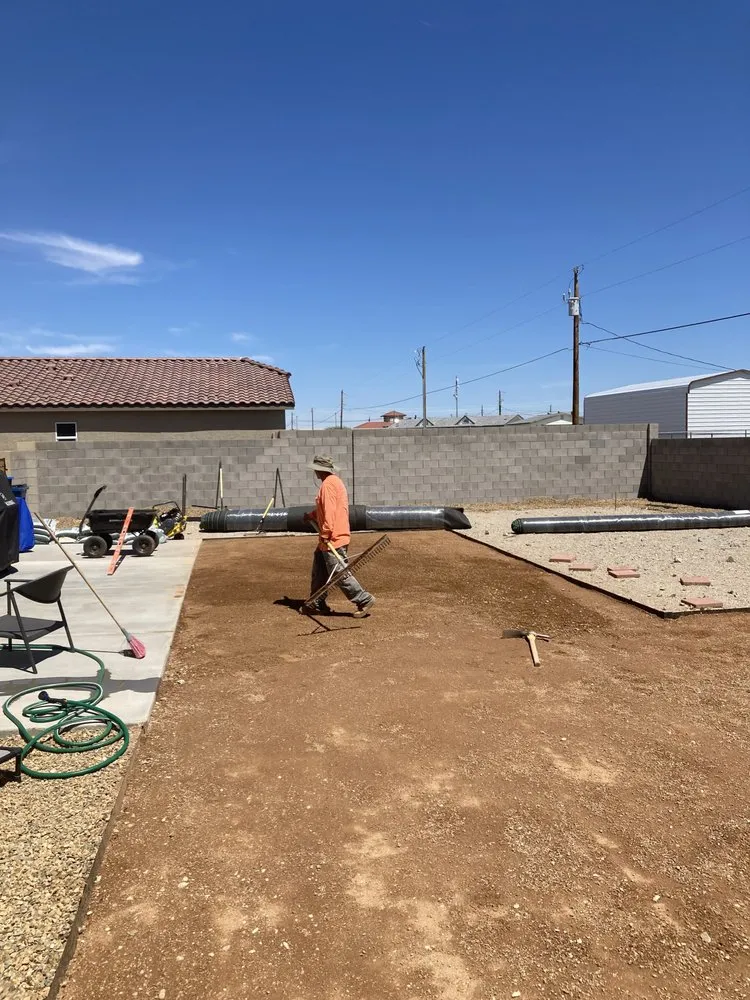 Local lawn mowing service near you in Bullhead City, AZ by Guiberras Landscaping & Janitorial