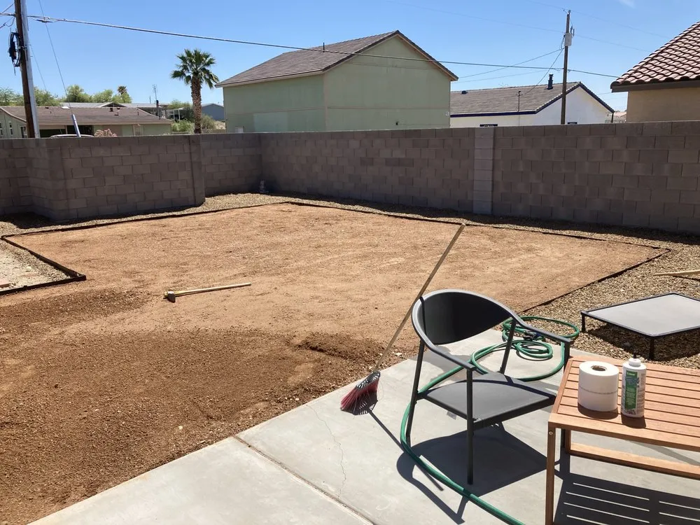 Reliable residential landscaping with custom design in Bullhead City, AZ by Guiberras Landscaping & Janitorial