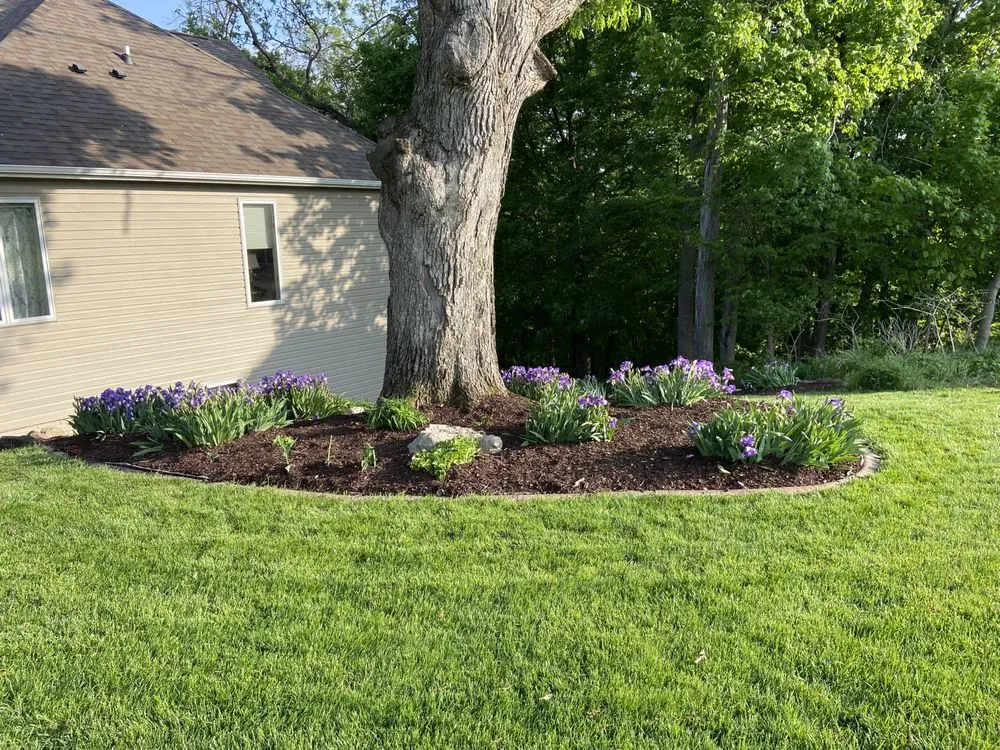 Local garden landscaping for residential properties in Marion, IA by Guild Lawn & Landscaping