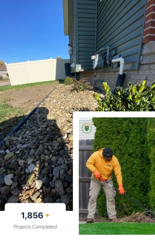 Expert landscaping services for residential properties in Marion, IA by Guild Lawn & Landscaping