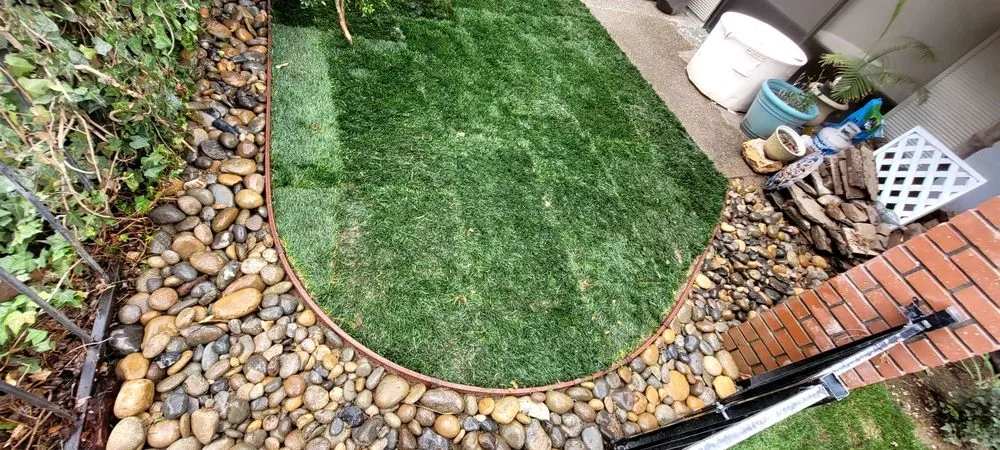 Affordable landscape installation for beautiful yards in Fresno, CA by Guillermo Mota Lawn Service