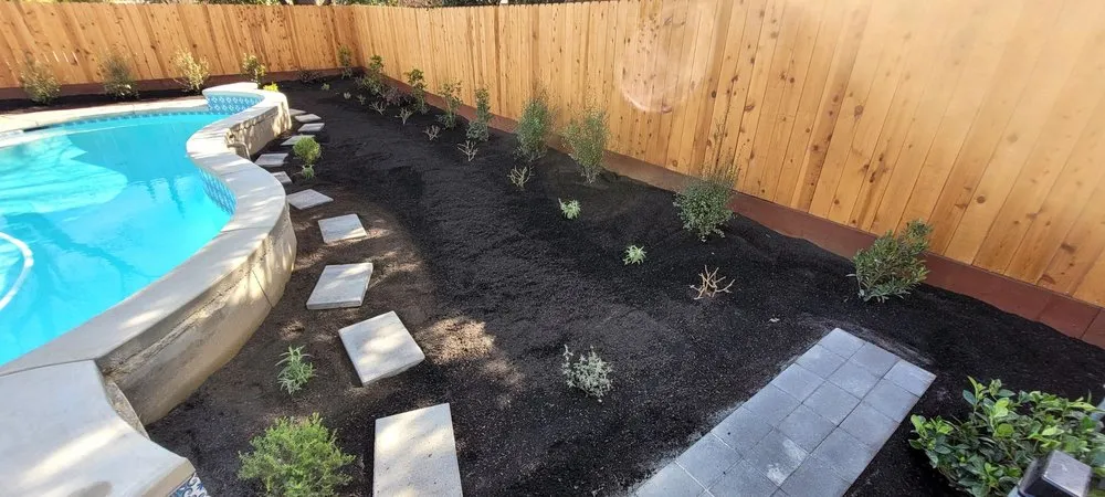 Expert landscape installation for residential properties in Fresno, CA by Guillermo Mota Lawn Service