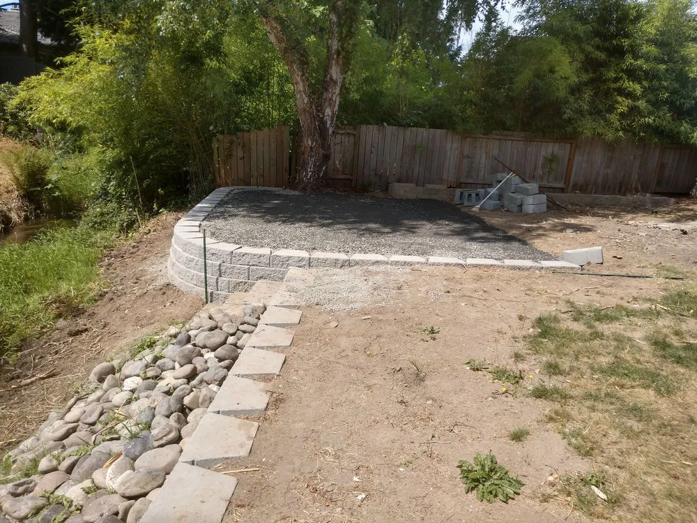 Custom garden landscaping for year-round maintenance in Everett, WA by Guillermo Pulido Landscaping & Tree Service