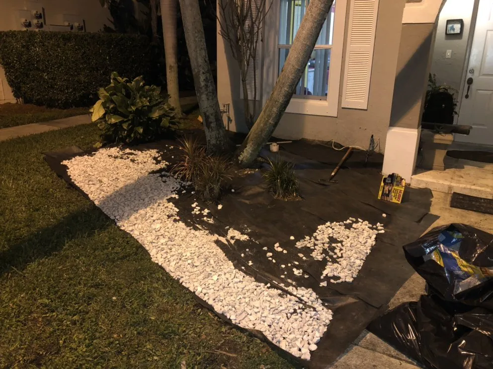 Custom outdoor landscaping in Miami, FL - Guillermo.l.landscaping