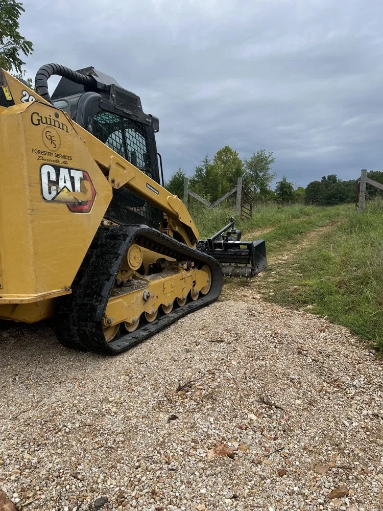 Affordable landscape installation in Davisville, MO by Guinn Forestry Services