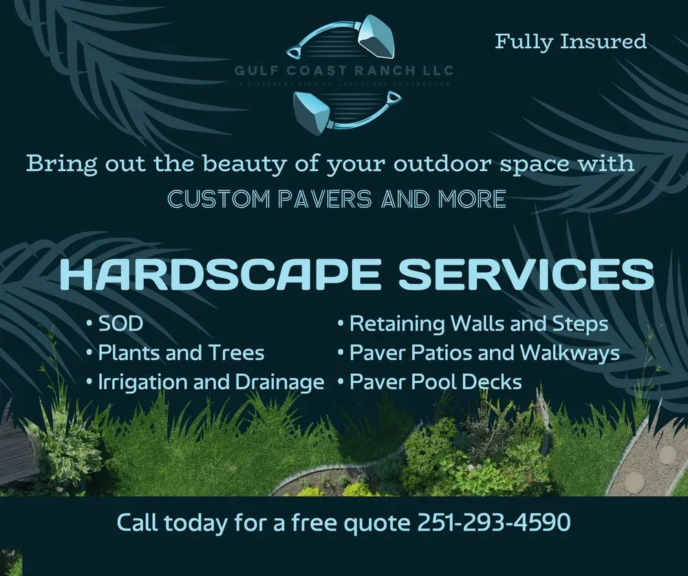 Trusted landscaping services in Grand Bay, AL by Gulf Coast Ranch