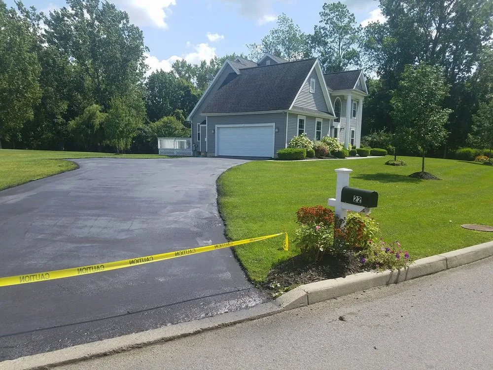 Custom landscaping services with custom design in Fredonia, NY by Gullo GreenScape and Seal Coating