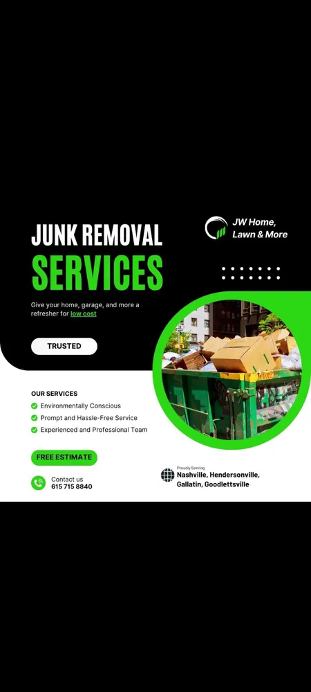 Custom yard cleanup service in Madison, TN by Gumby's Landscaping