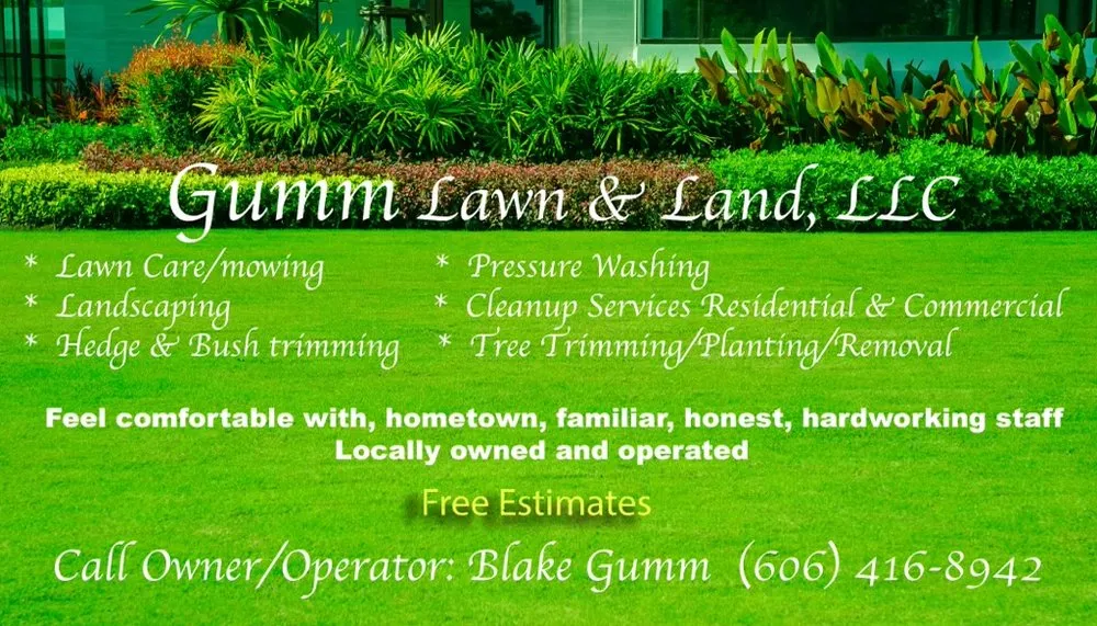 Top-rated landscaping services in Somerset, KY - Gumm Lawn & Land