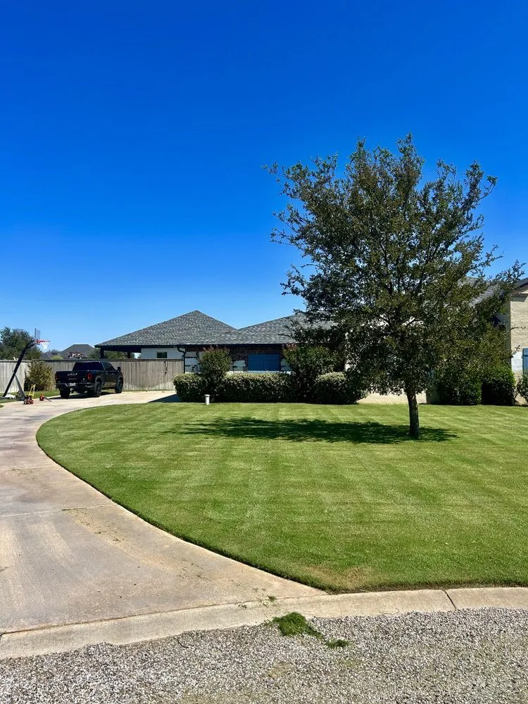 Reliable residential landscaping with custom design in Lubbock, TX by Guns Up Lawn Care & Service