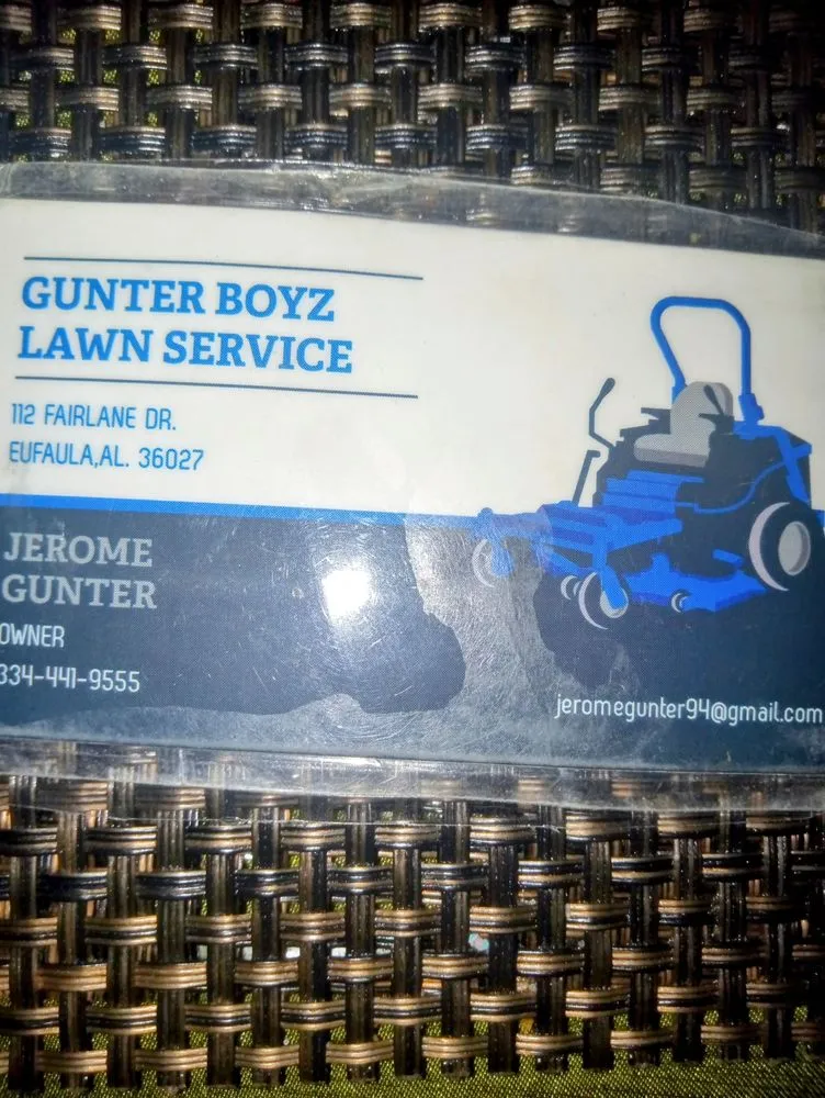 Expert yard maintenance near you in Eufaula, AL by Gunter's Boyz Lawn Service