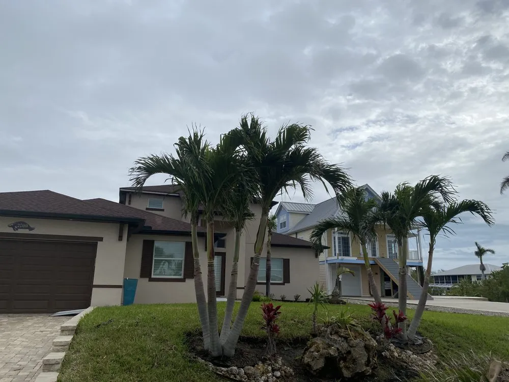 Affordable outdoor landscaping in Cape Coral, FL by Gunters lawn service