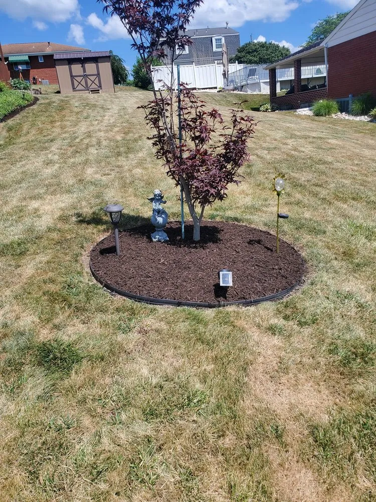 Trusted garden landscaping for homes in Canonsburg, PA by Guntown Lawn Care