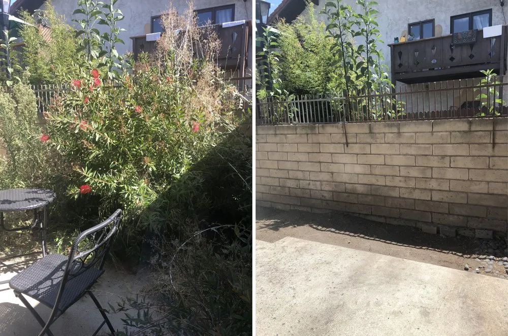 Professional garden landscaping with custom design in Anaheim, CA by Gus Quihuis Lawn And Maintenance