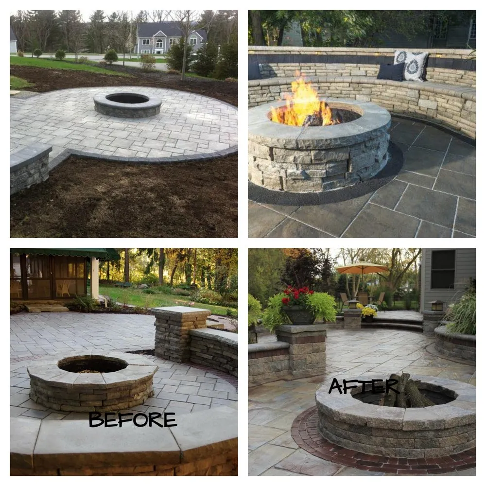 Professional landscape design for residential properties across Palatine, IL - Gus Santos Enterprises