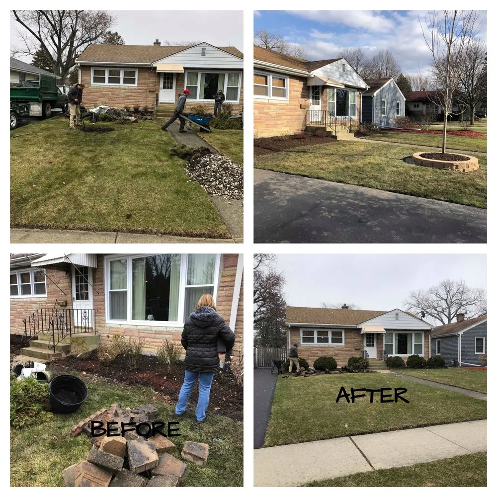 Expert outdoor landscaping in Palatine, IL by Gus Santos Enterprises