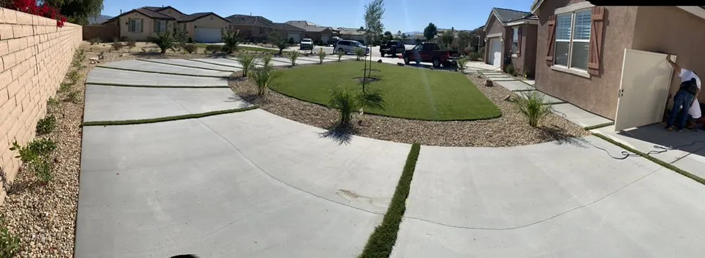 Custom landscape installation for year-round maintenance across Palm Springs, CA - Gus Vega Landscaping