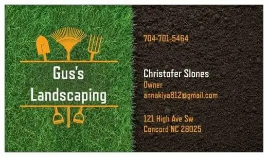 Local yard maintenance experts serving Concord, NC - Gus's Landscaping