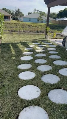 Gustavo Pineda Lawn Care Logo