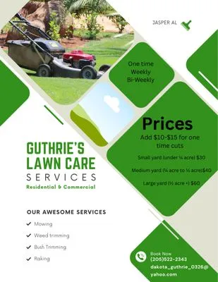 Guthrie’s Lawn Services Logo