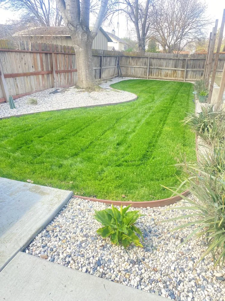 Expert residential landscaping in Visalia, CA by Gutierrez & Son Lawn Maintenance