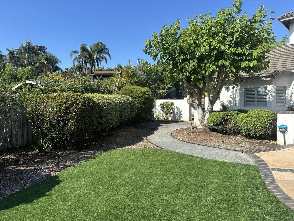 Custom residential landscaping in Vista, CA - Gutierrez Bros Tree Service