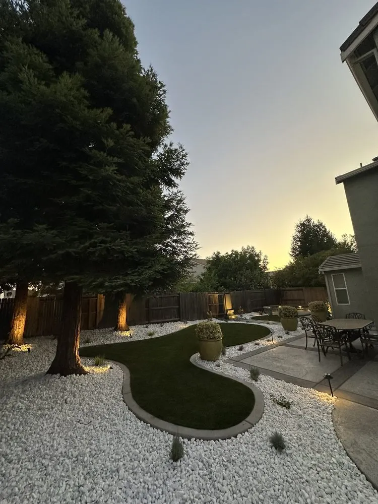 Professional residential landscaping with custom design across Sacramento, CA - Gutierrez Finest Landscaping