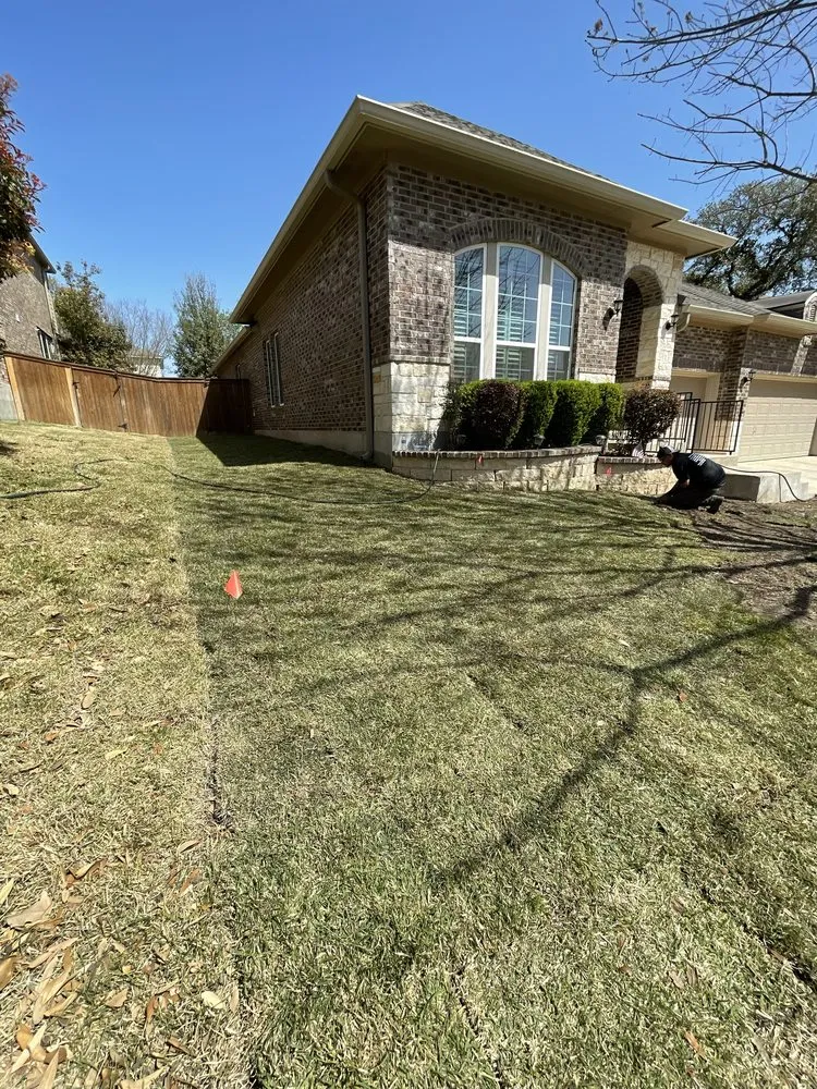 Professional yard cleanup service for beautiful yards in San Antonio, TX by Gutierrez General Contracting