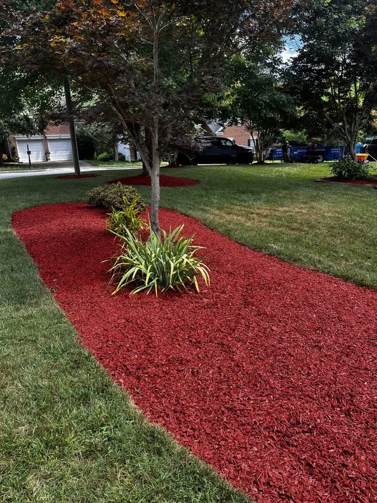 Professional landscape installation for homes in Zebulon, NC by Gutierrez Landscaping and Pro Lawn Care