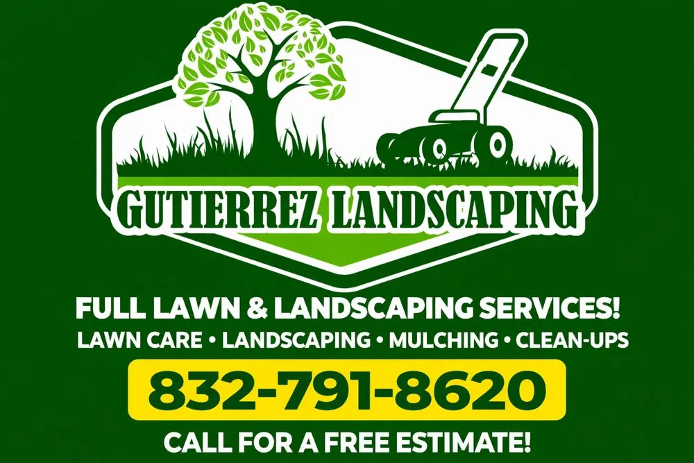 Professional lawn mowing service in Waller, TX by Gutierrez Landscaping