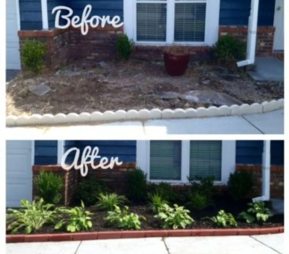 Professional landscaping services in La Marque, TX by Gutierrez Lawn Service