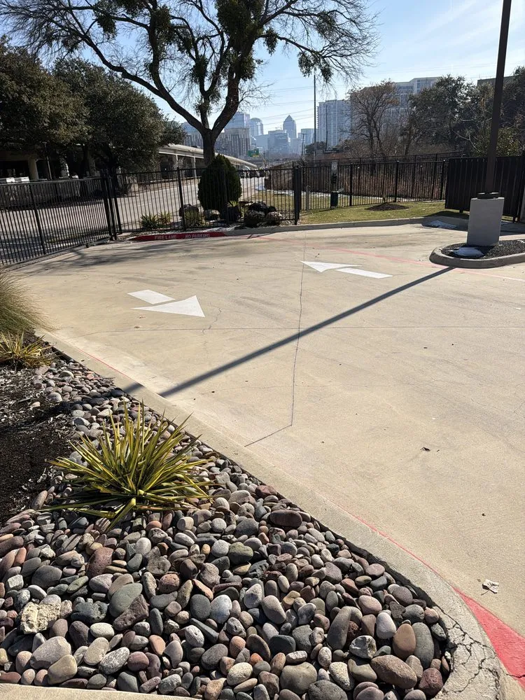 Professional landscape installation in Dallas, TX by Gutierrez Property Maintenance