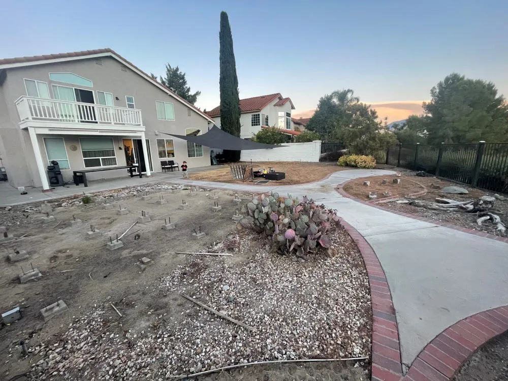 Reliable yard maintenance in Menifee, CA by Gutierrez Quality Concrete