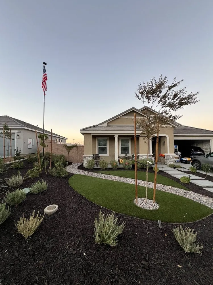 Custom outdoor landscaping in Menifee, CA - Gutierrez Quality Concrete